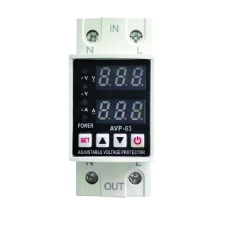 Фото - Реле напруги 1 фаза 63А, реле захисту (85379)