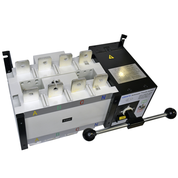 Фото - Автоматичний перемикач джерела живлення LW4R-630 4 полюси  630А 400VAC CHYT