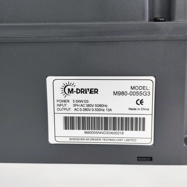 Фото - Частотный преобразователь 380В 3фазы векторный 5.5KW M-Driver 980 с классом защиты IP66