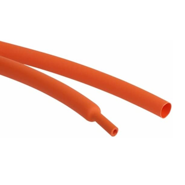Фото - Термоусаджувальна трубка помаранчева діаметром 12.0мм усадка 2:1