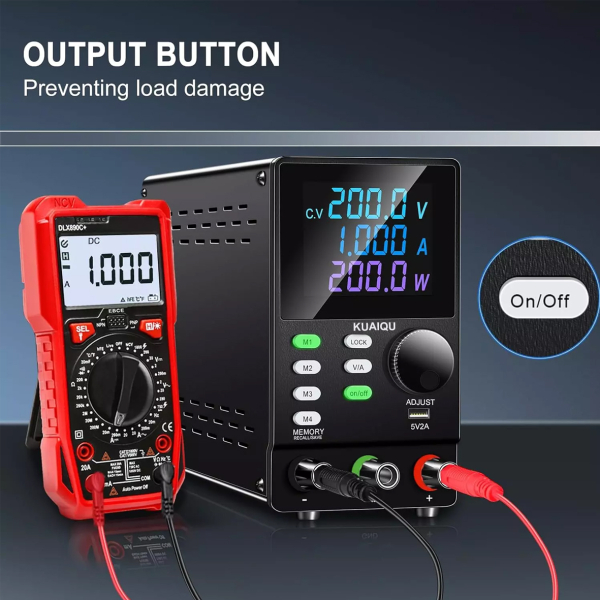 Фото - Блок живлення лабораторний SPPS1203D 360Ватт (0-120Вольт х 0-3Ампер)