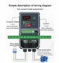 Частотный преобразователь с 220В 1фаза на 220В 3фазы (1/3фаза) векторный 4KW M-Driver 980 с классом защиты IP66