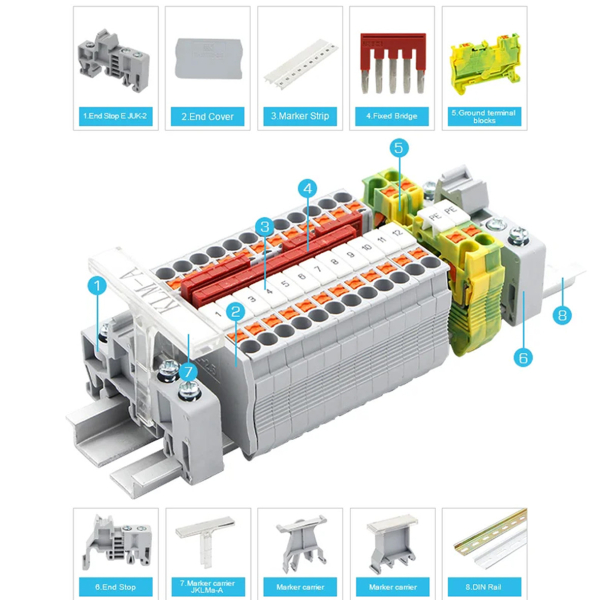 Фото - Клема заземлення PT 2.5-QUATTRO-PE