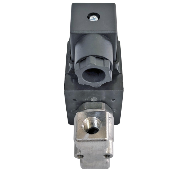 Фото - Клапан нержавеющий 1/8G, SS304, 0-30Bar, Viton/PTFE, 24VDC, нормально закр.