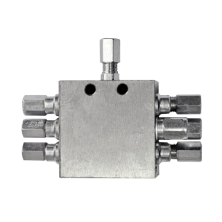 Фото - Прогресивний розподільник JPQ6 з мікропіном