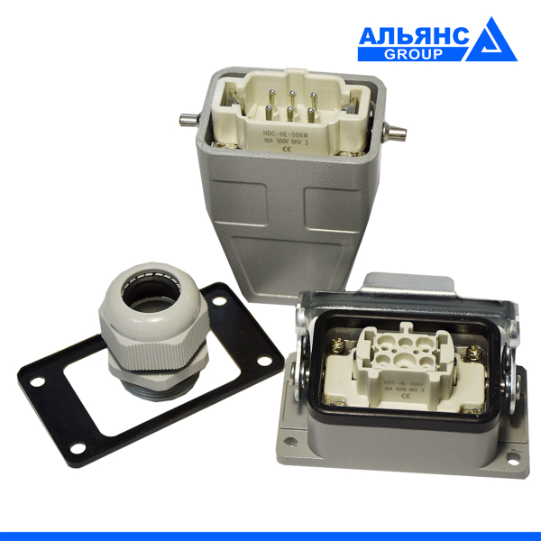 Фото - Роз&#039;єм 6 контактів, 16А/500В