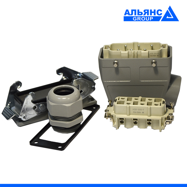 Фото - Роз'єм 6 контактів, 35А/500В