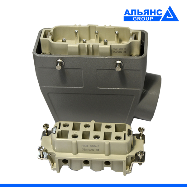 Фото - Роз'єм 6 контактів, 35А/500В