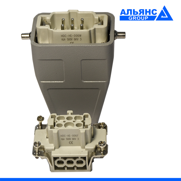 Фото - Роз&#039;єм 6 контактів, 16А/500В