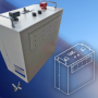 Акумуляторна батарея LiFePo4 8Квт, 314Ah 25.6V, 100% нові комірки CALB 314Аh Grade A, активна BMS JK-B2A8S20PHCR SMART  та 4.3 сенсорним дисплеєм 