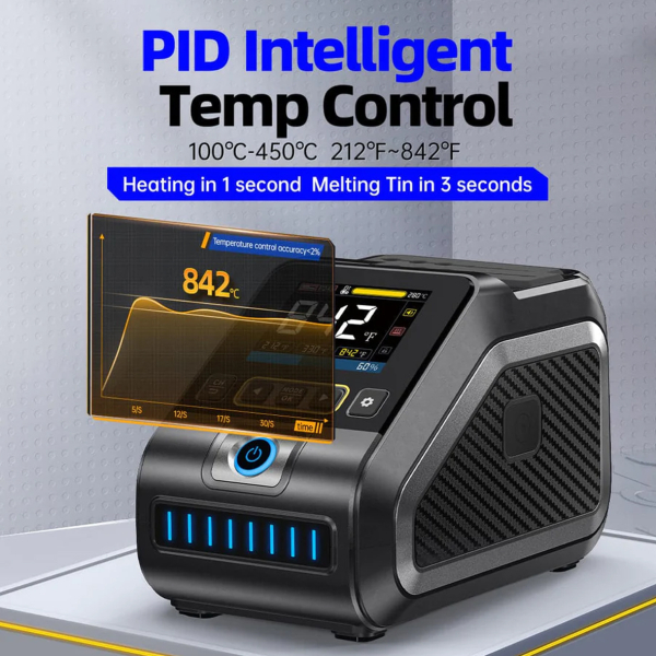 Фото - FNIRSI DWS-200 + F210 + F245 макс.комплект 9 жал паяльна станція