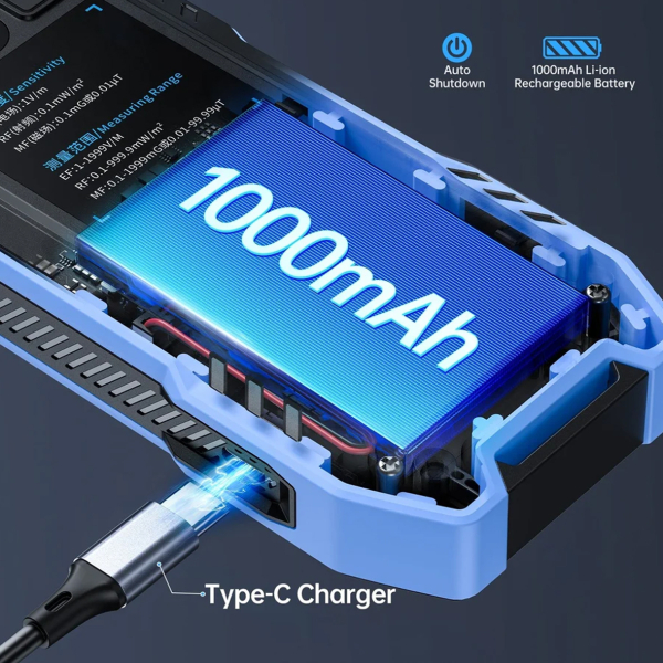 Фото - FNIRSI ERD-10 вимірювач електричного поля / магнітного поля / радіочастотної потужності