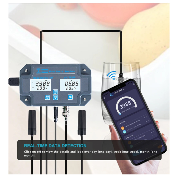 Фото - Контроллер якості води 6 в 1 WiFi