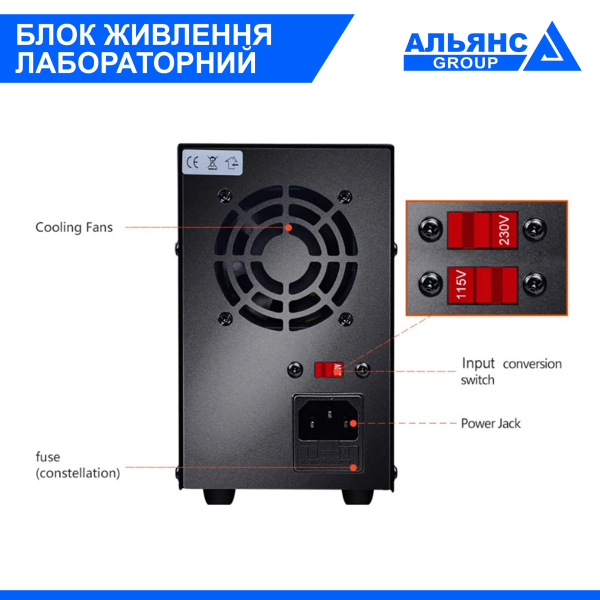 Фото - Лабораторний блок живлення 30 В, 10 А, DPS3010U