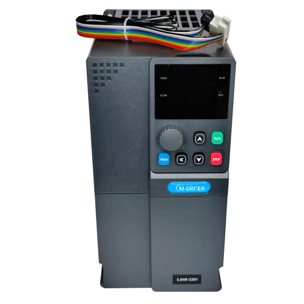 Фото - Частотний перетворювач з 220В 1фаза на 380В 3фази векторний 5,5KW - DRIVER