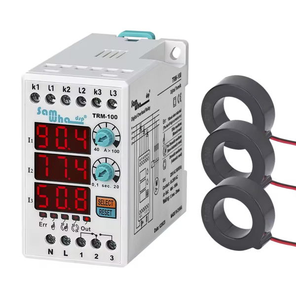 Фото - Реле захисту по струму 3 фази TRM-100