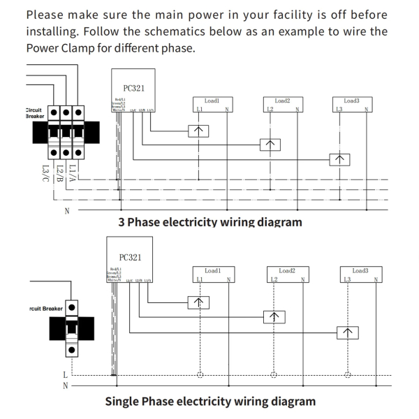 Фото - Лічильник електроенергії 3ф 120А WiFi Smart PC321-W