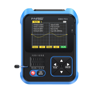 Фото - FNIRSI DSO-TC3 осцилограф/тестер/мультиметр + зонд P6100