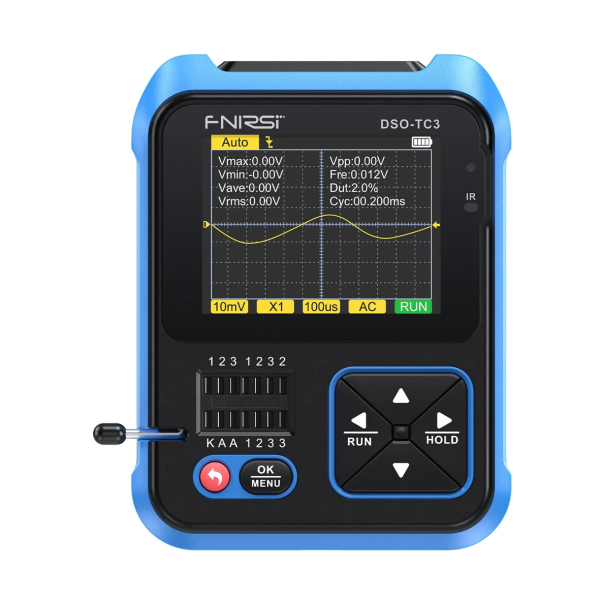 Фото - FNIRSI DSO-TC3 осцилограф/тестер/мультиметр + зонд P6100