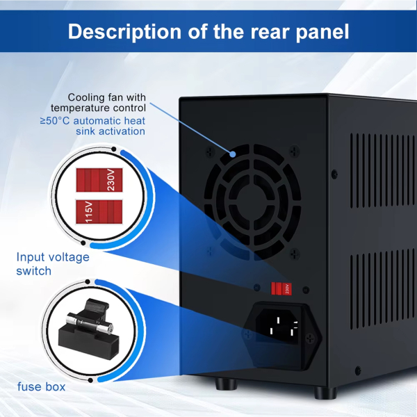 Фото - Лабораторний блок живлення 30 В, 10 А, DPS3010U