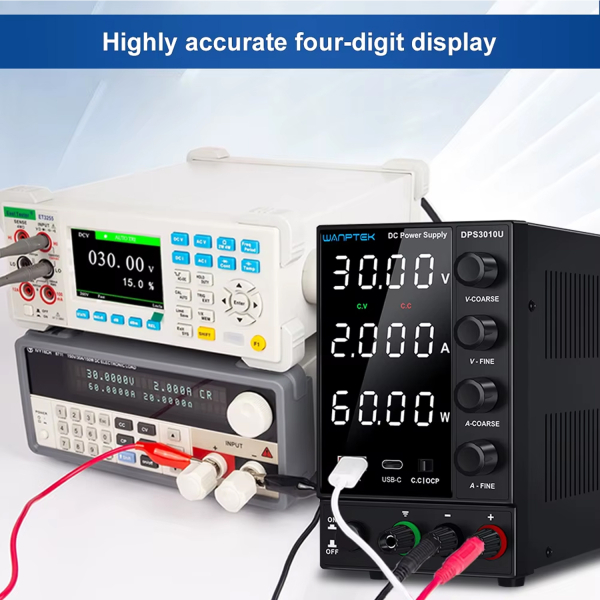 Фото - Лабораторний блок живлення 30 В, 10 А, DPS3010U