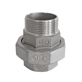 Фото - Американка нержавіюча SS304 зовнішня - внутрішняDN40 G1-1/2"M – G1-1/2"F
