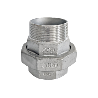 Фото - Американка нержавіюча SS304 зовнішня - внутрішня DN50 G2"M – G2"F