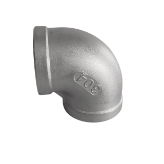Фото - Колено 90˚, п/ж SS304, внутренняя-внутренняя резьба DN40 G1-1/2"F-F