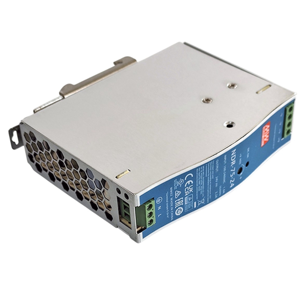 Фото - Блок живлення Mean Well NDR-75-24 оригінал (24VDC, 120W)