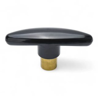 Фото - Ручка фіксатор бакелітова внутрішня різьба М8 L 80мм