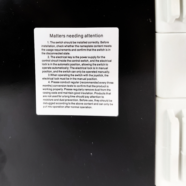 Фото - Автоматичний перемикач джерела живлення LW4R-300 4 полюси 300А 400VAC CHYT