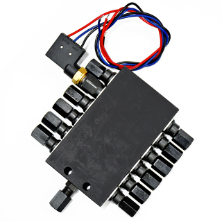 Фото - Прогресивний розподільник JPQ12 з електроконтактним індикатором