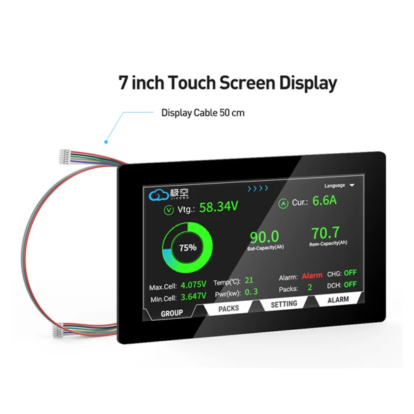 Фото - Дисплей сенсорний для BMS JK PB V19 7,0дюйми LCD 7.0 TTL-P