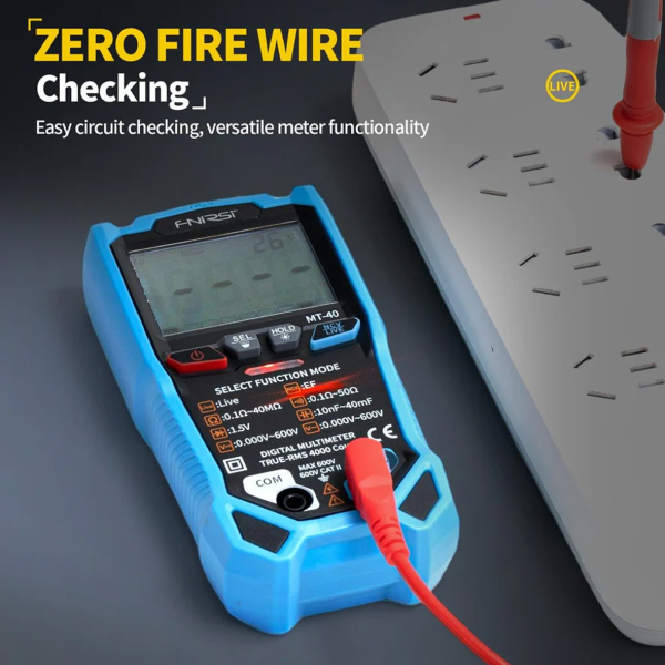 Фото - Fnirsi MT-40 інтелектуальний цифровий мультиметр, True RMS
