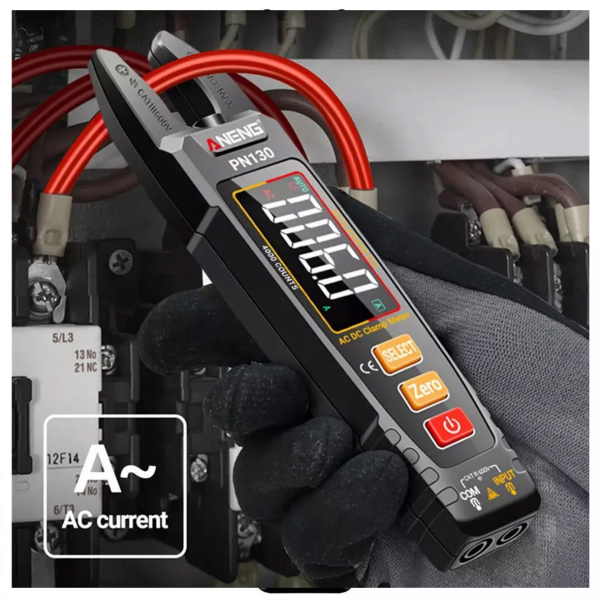 Фото - Струмові (токові) кліщі Aneng PN130 600V AC/DC Voltage, 100A AC/DC Current, NCV, мультиметр, VA кольоров. дисплей
