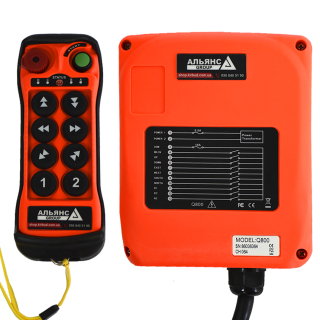 Фото - Комплект радіоуправління краном Q800 (8 од. кнопок) DC12-24V