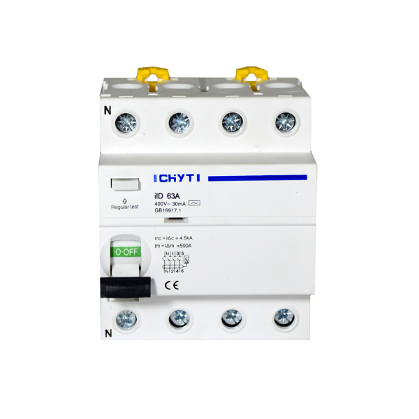 Фото - Диференційний вимикач ILD 63A 4 полюси