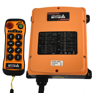 Фото - Комплект радіоуправління краном Q808 (8 двойн. кнопок) DC12-24V