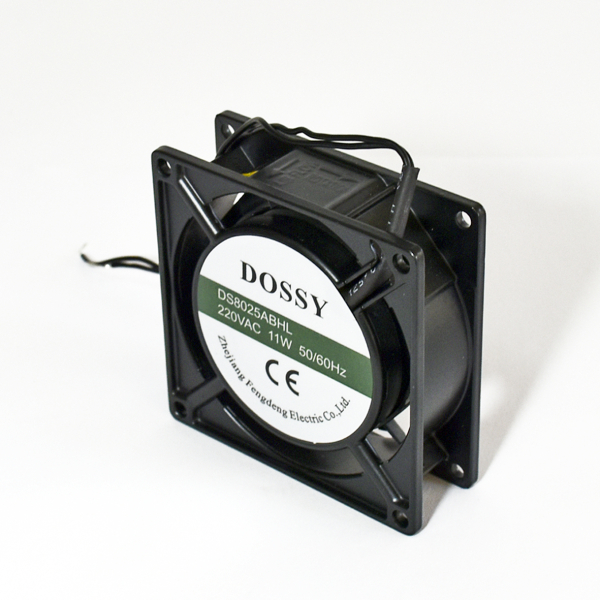 Фото - Вентилятор 80х80х25мм 220VAC для примусового охолодження