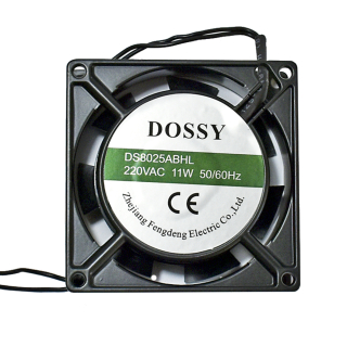 Фото - Вентилятор 80х80х25мм 220VAC для примусового охолодження