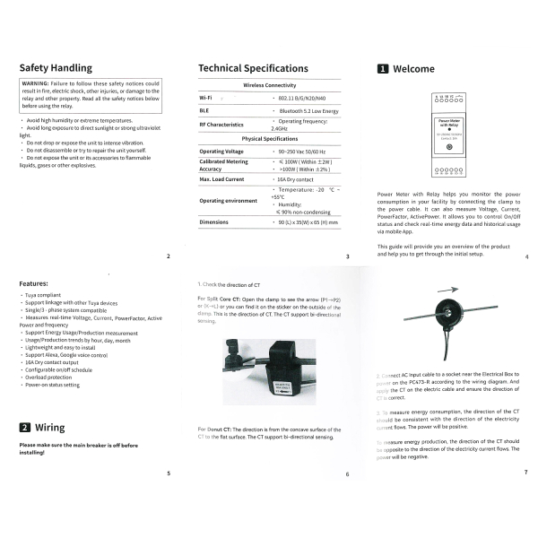 Фото - Лічильник електроенергії 3ф 80А WiFi Smart SP361-R