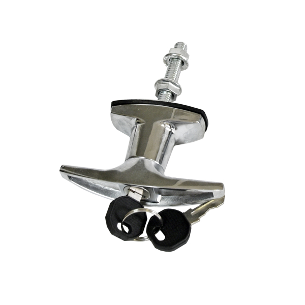 Фото - Ручка поворотна замок з ключем Т-подібна код A6121-2116