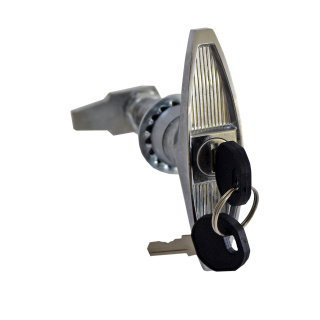 Фото - Ручка поворотна замок з ключем Т-подібна код A6376-2116