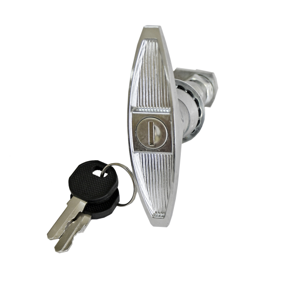 Фото - Ручка поворотна замок з ключем Т-подібна код A6376-2116