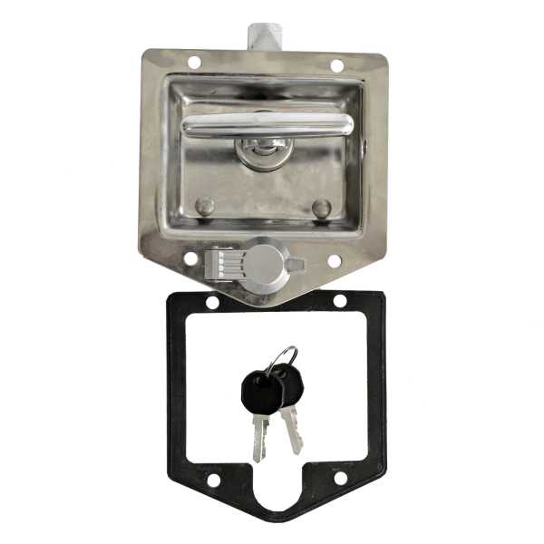 Фото - Замок нержавіючий кузовний з ключем код A7822-1150
