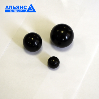 Фото - Рукоятка бакелітова (кругла) зовн.діам. 35мм внутр.різьба М10