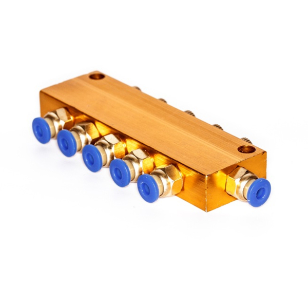 Фото - Розгалужувач регульований на 5 виходів діам. 6мм.