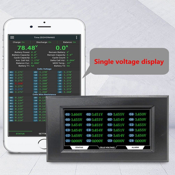 Фото - Дисплей сенсорний для BMS JIKONG JK 4,3дюйми LCD