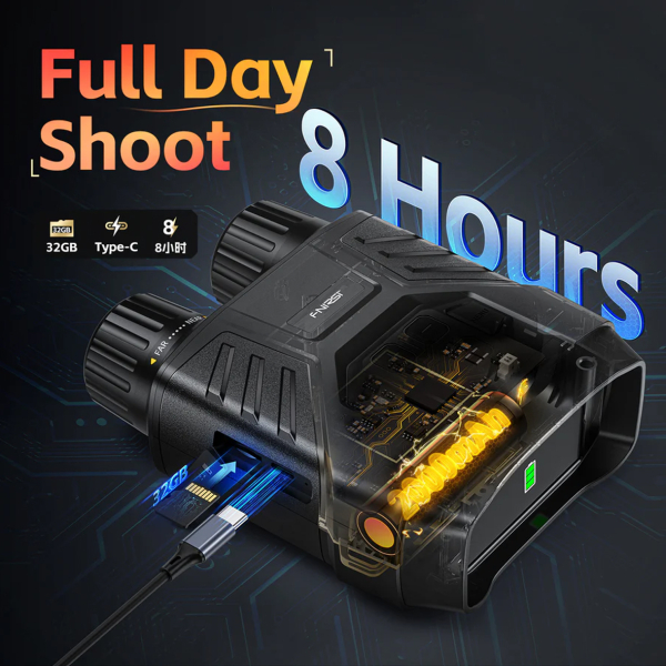 Фото - FNIRSI NVS-40 прилад нічного бачення 4K монокуляр