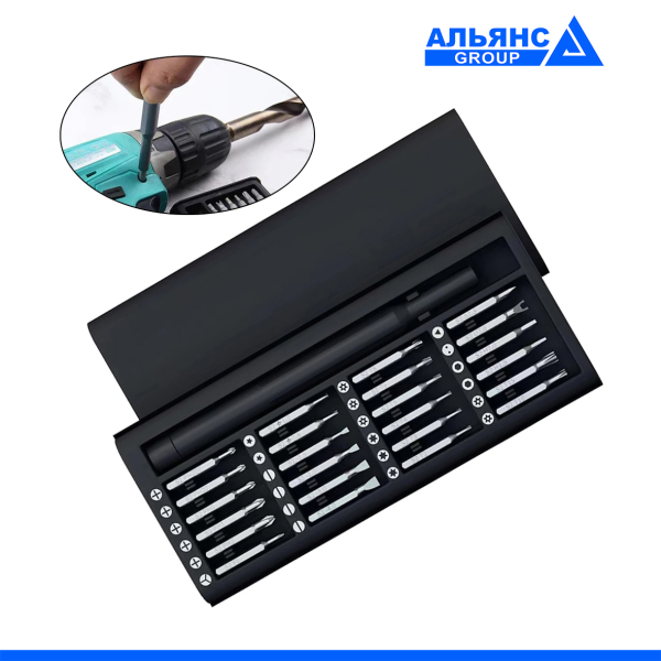 Фото - Набір викруток з бітами 25 одиниць